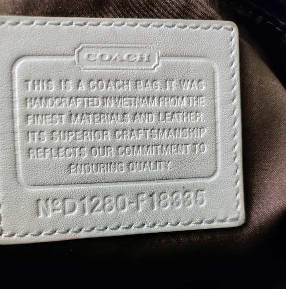 Authentic Coach Tote - Picture 5 of 5